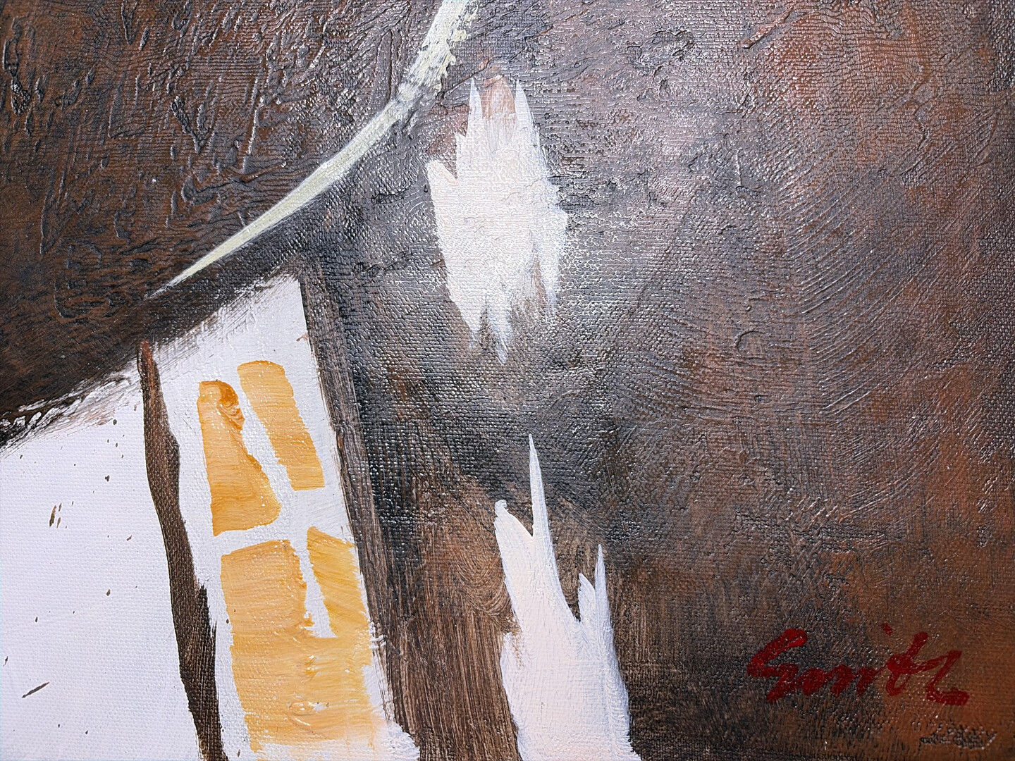 Blaue Kuh im Morgenlicht