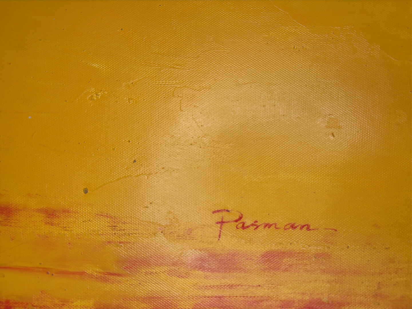 Dorf am goldenen Hang