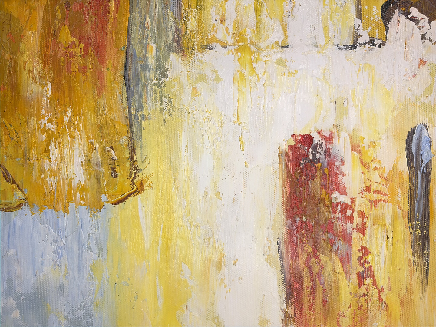 Häuser im Sonnenlicht